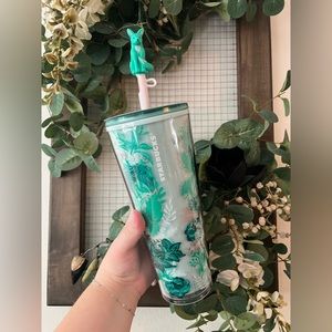 Starbucks Acrylic Forest Cup with Fox Topper